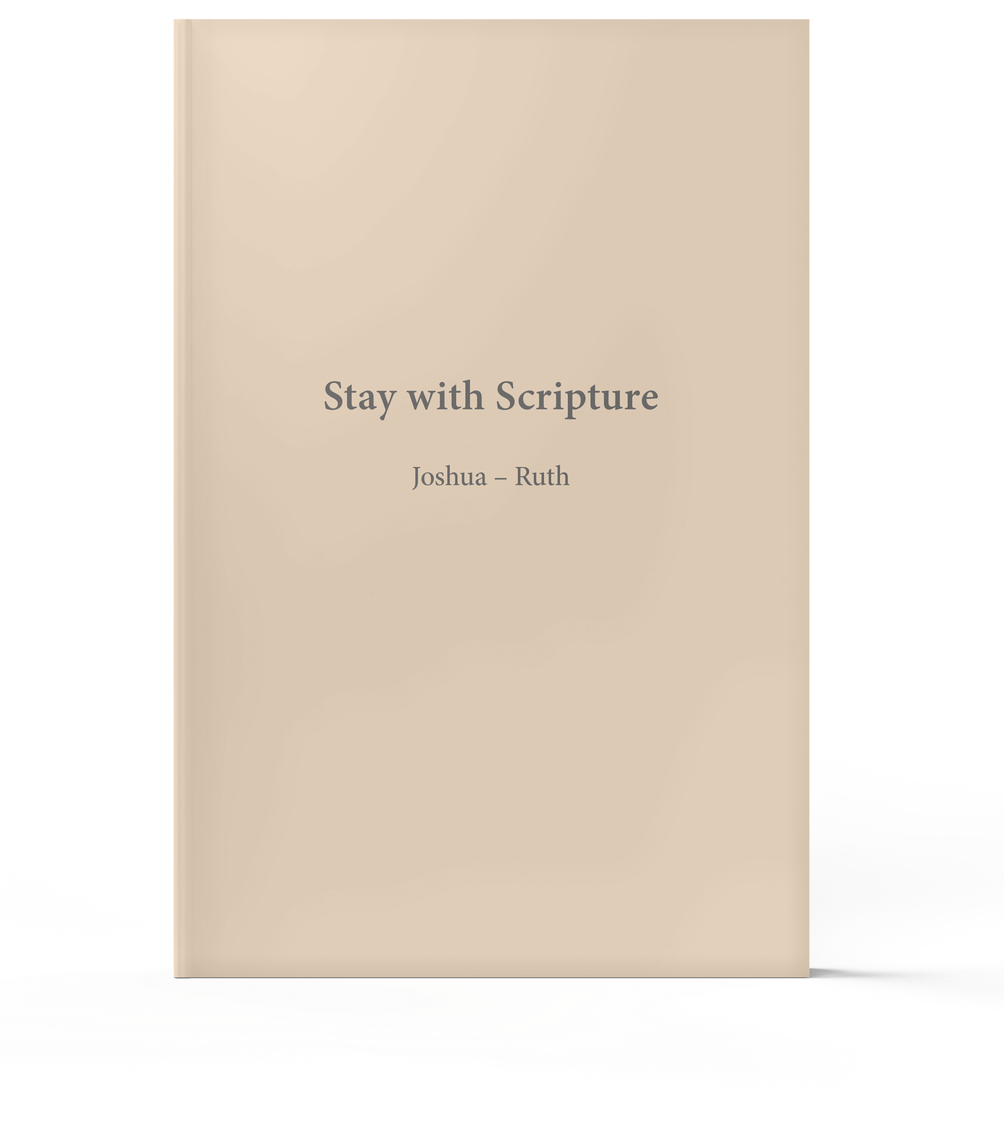 Joshua-Ruth journal cover